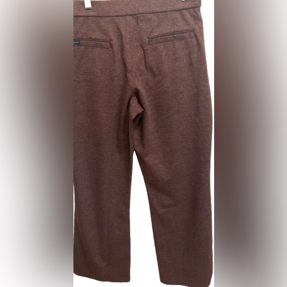Lee Knit Jersey Pant Comfort fit Elastic Waist Size M Plum Color